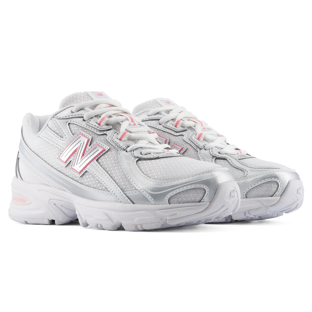Detské topánky New Balance G7408M0 – biele