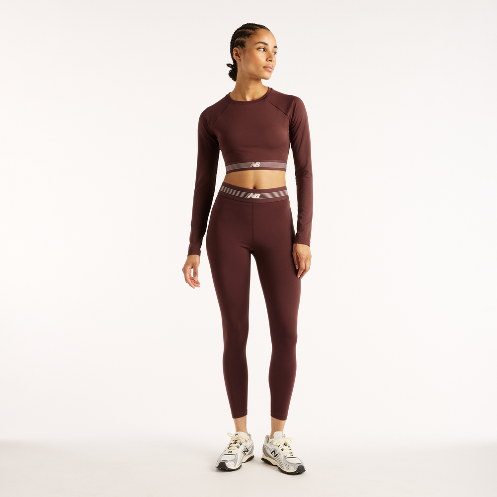 Dámske tričko New Balance AC – bordová