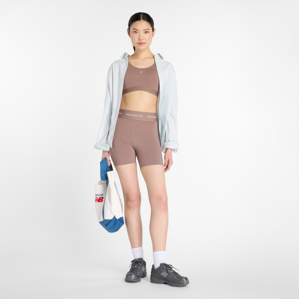 Športová podprsenka New Balance WB51032EAS – béžové