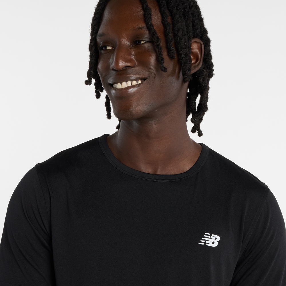 Pánske tričko New Balance MT61O0U4BK – čierné