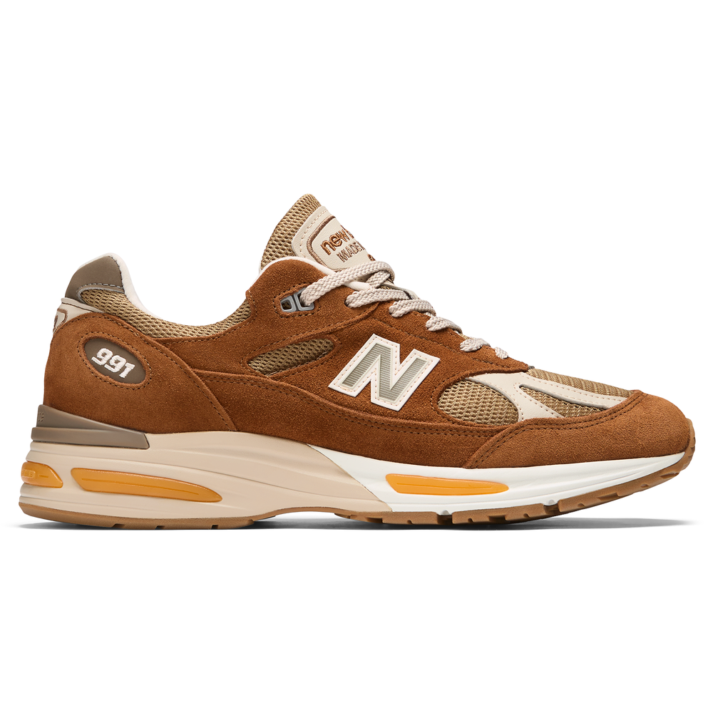 Unisex topánky New Balance U991GB2 – hnedá