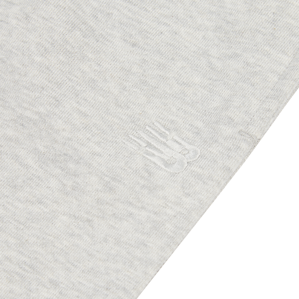 Detské nohavice New Balance LAKB0060AHH – sivé