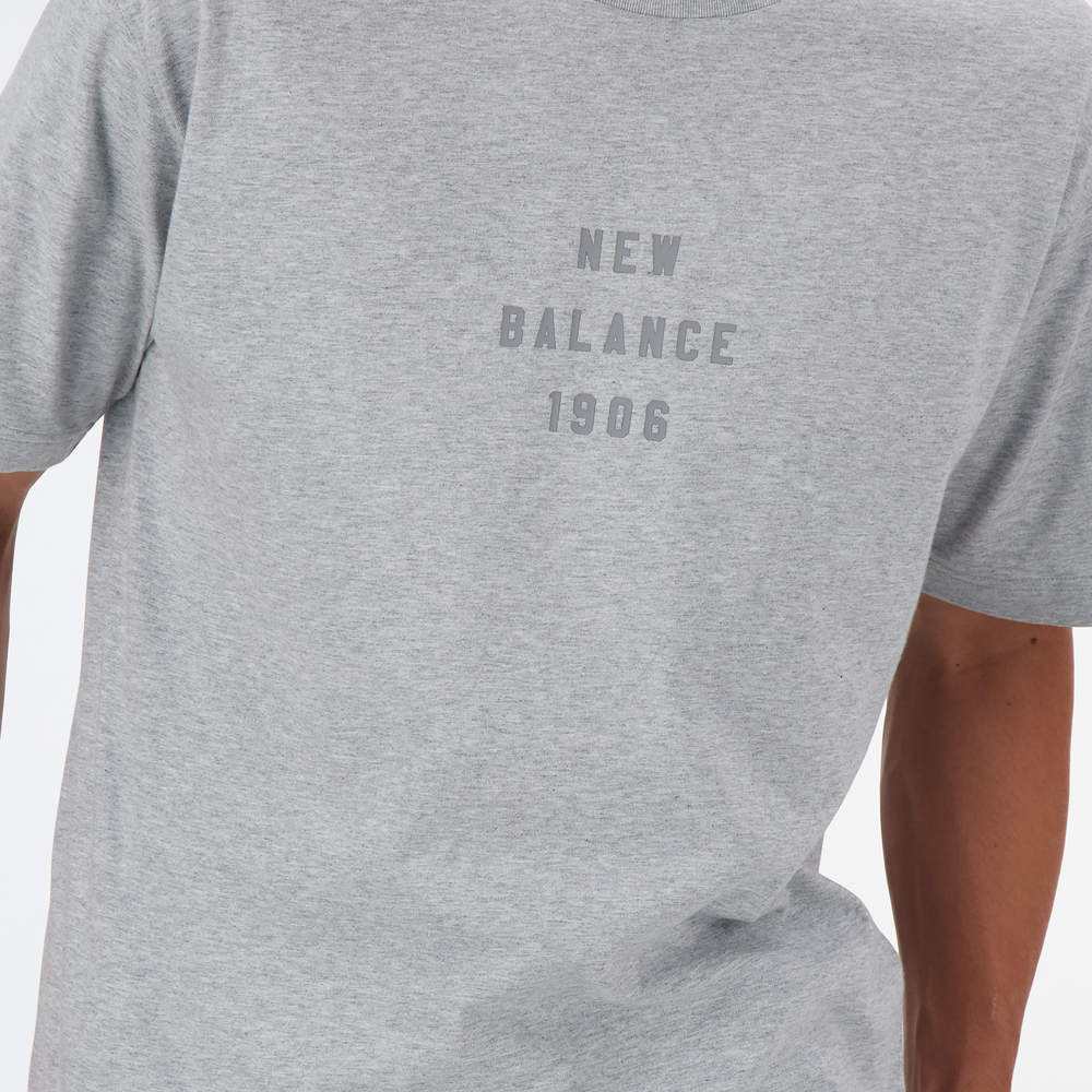 Pánske tričko New Balance MT41519AG – sivé