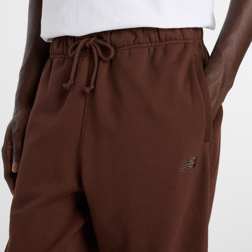 Pánske nohavice New Balance MP41508ABJ – hnedá