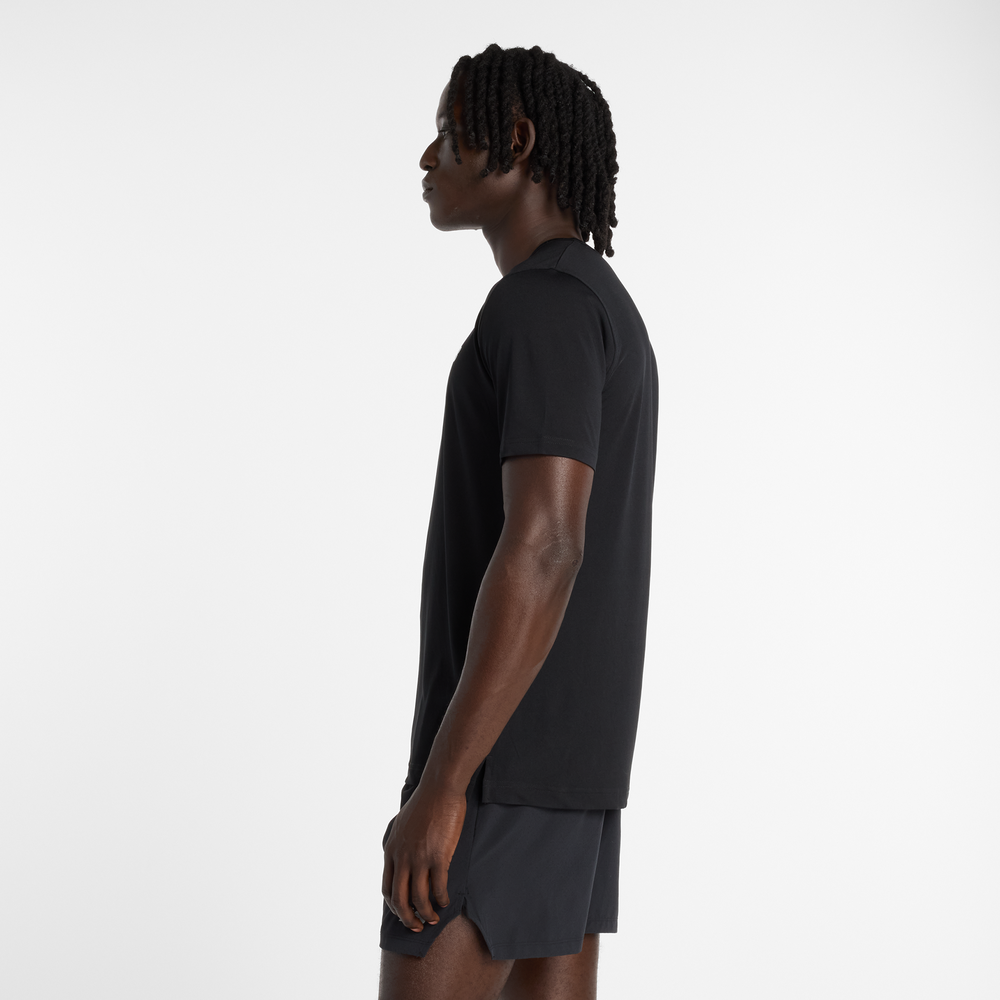 Pánske tričko New Balance MT61O0U4BK – čierné