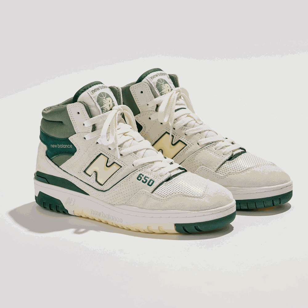 Unisex topánky New Balance BB650RVG – biele