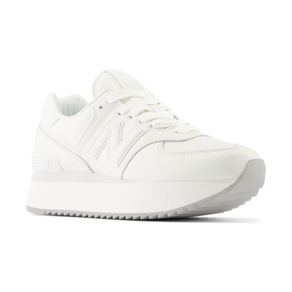 Dámske topánky New Balance WL574ZFW – biele