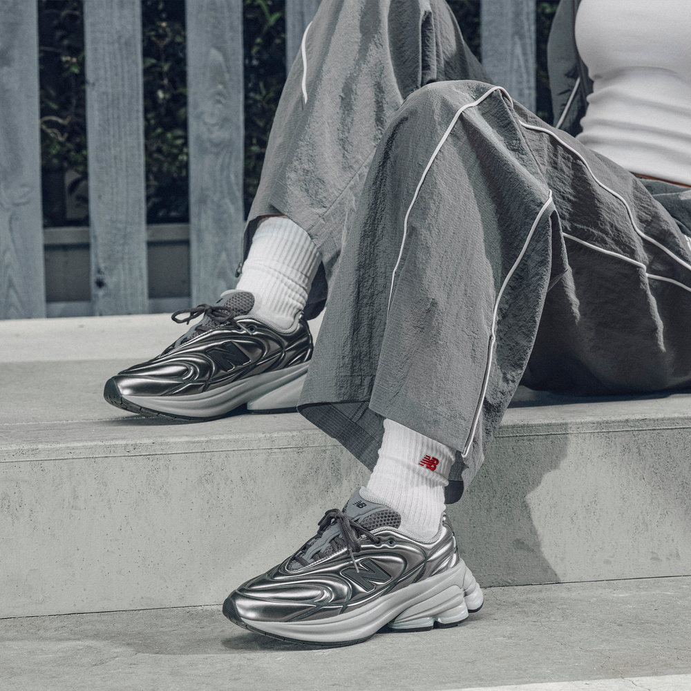 Unisex topánky New Balance ABZORB U503069C – striebro