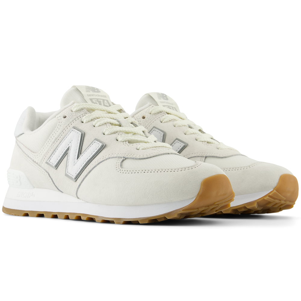 Unisex topánky New Balance U574RAD – biele