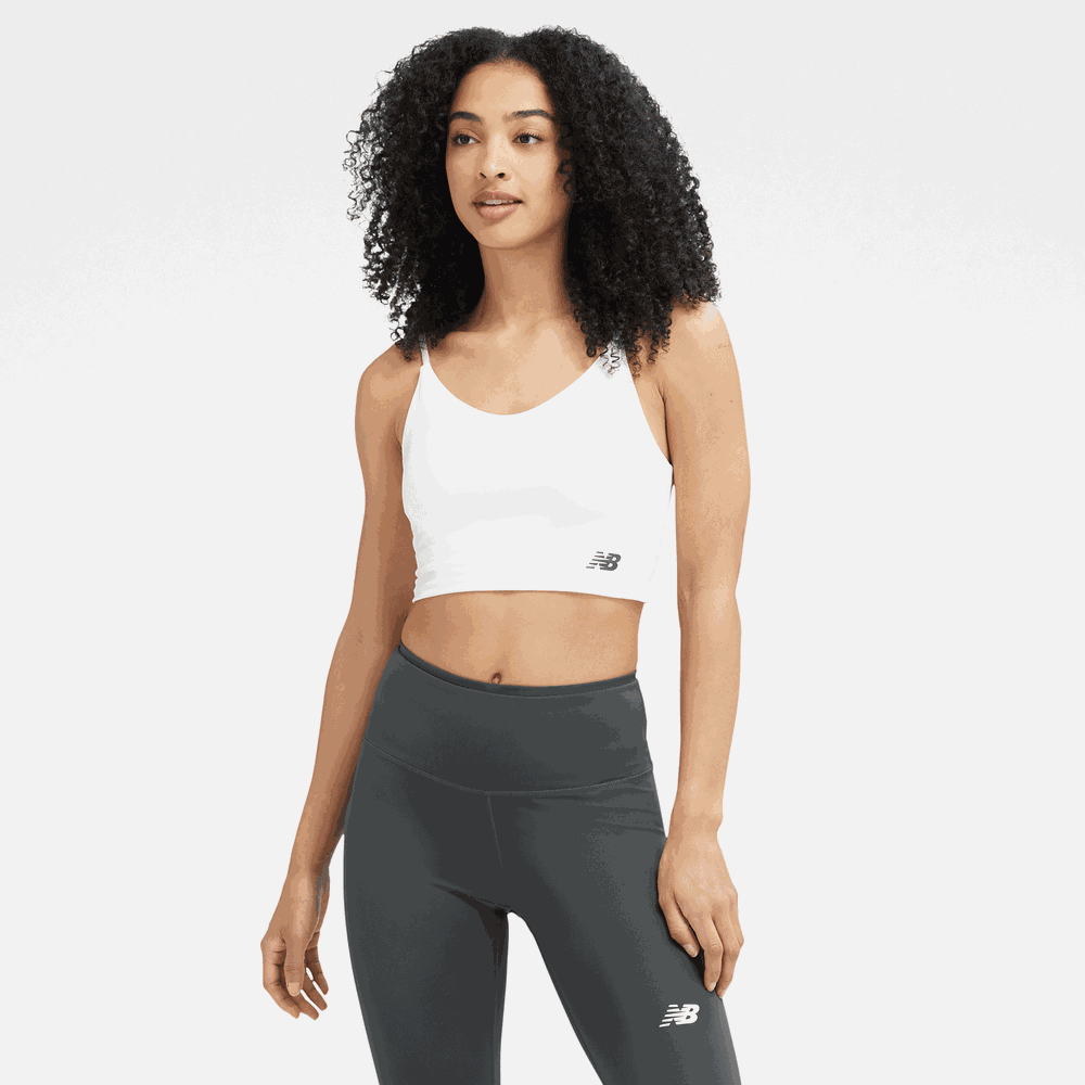 Športová podprsenka New Balance WB33502SST – biele