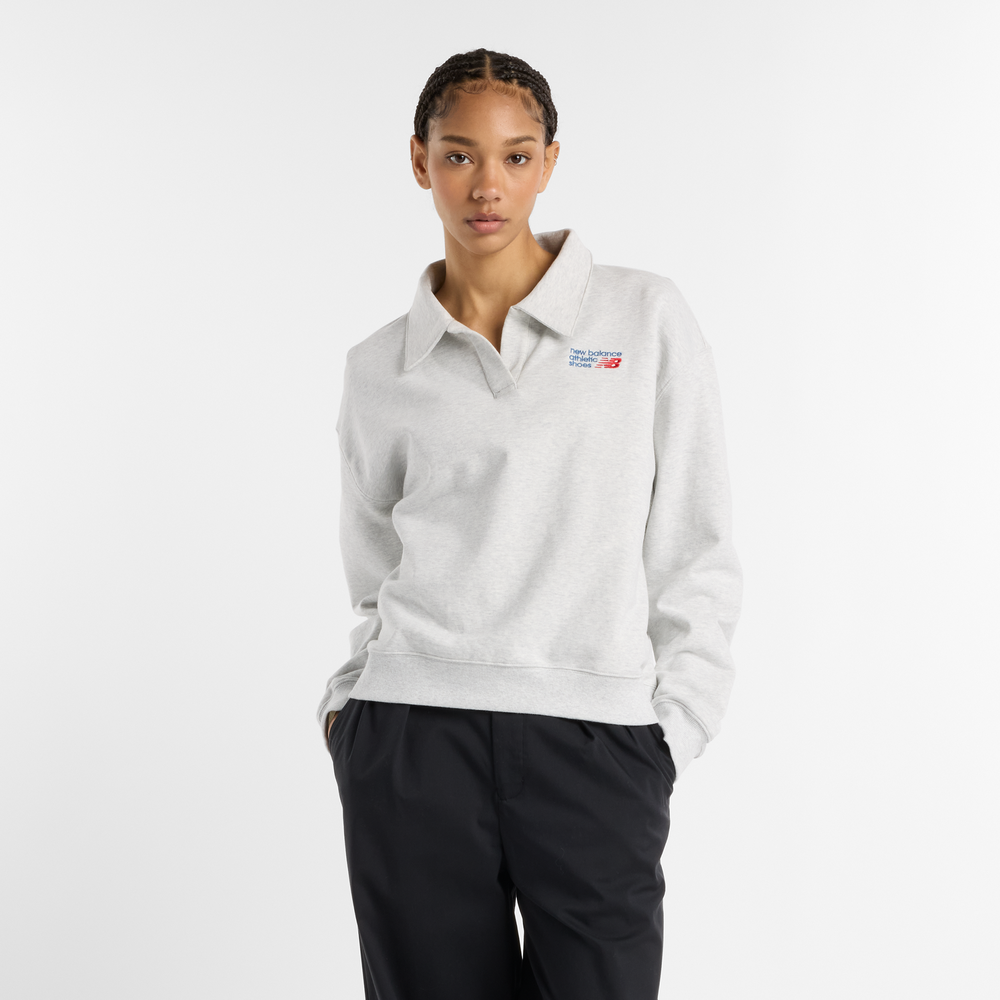 Dámska mikina New Balance WT51513AHH – sivé