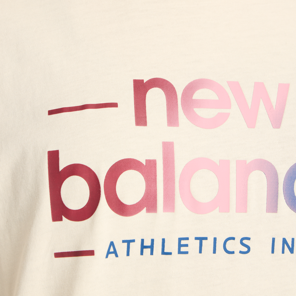 Dámske tričko New Balance WT53916LIN – béžové