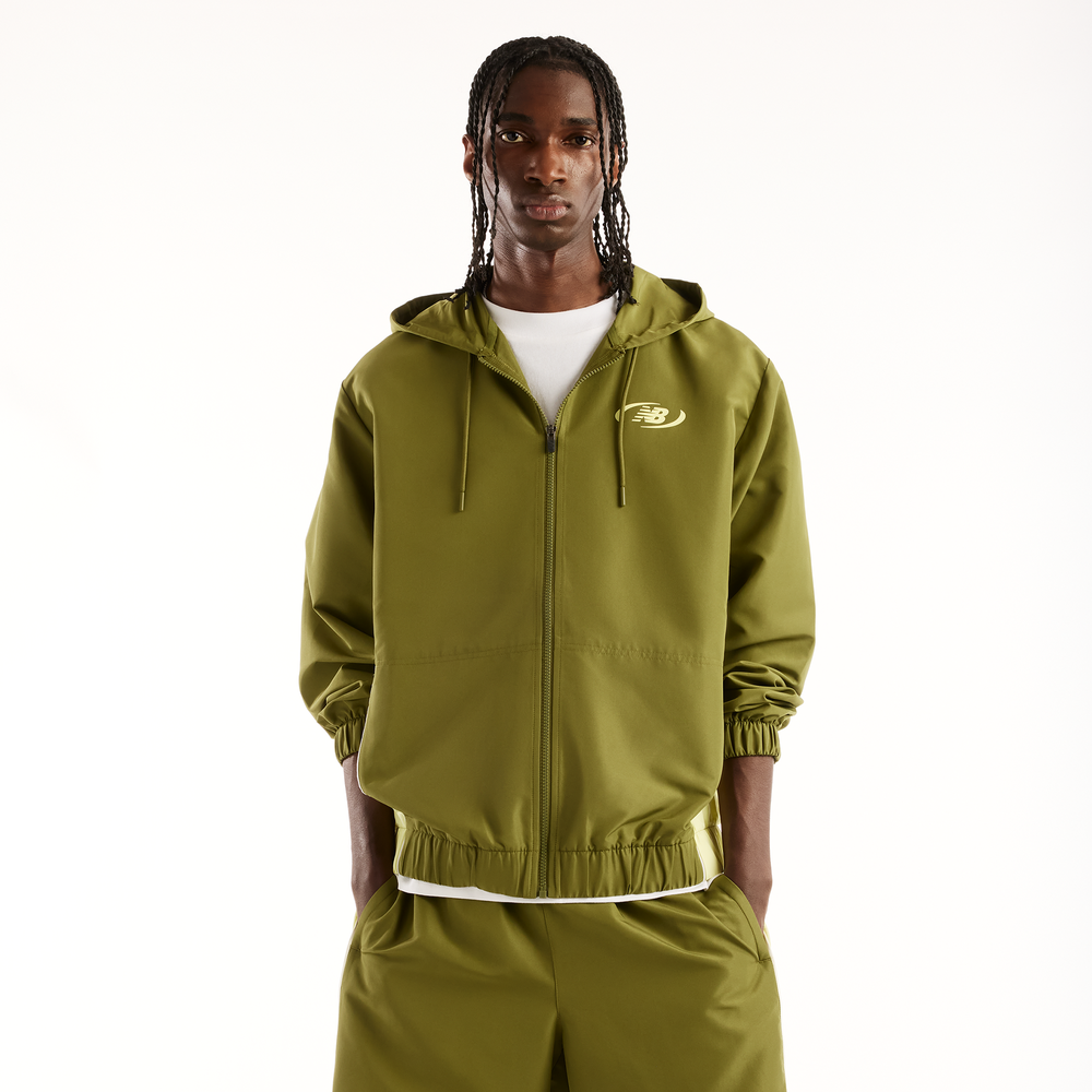 Pánska bunda New Balance MJ62Y8SJGEE – zelené
