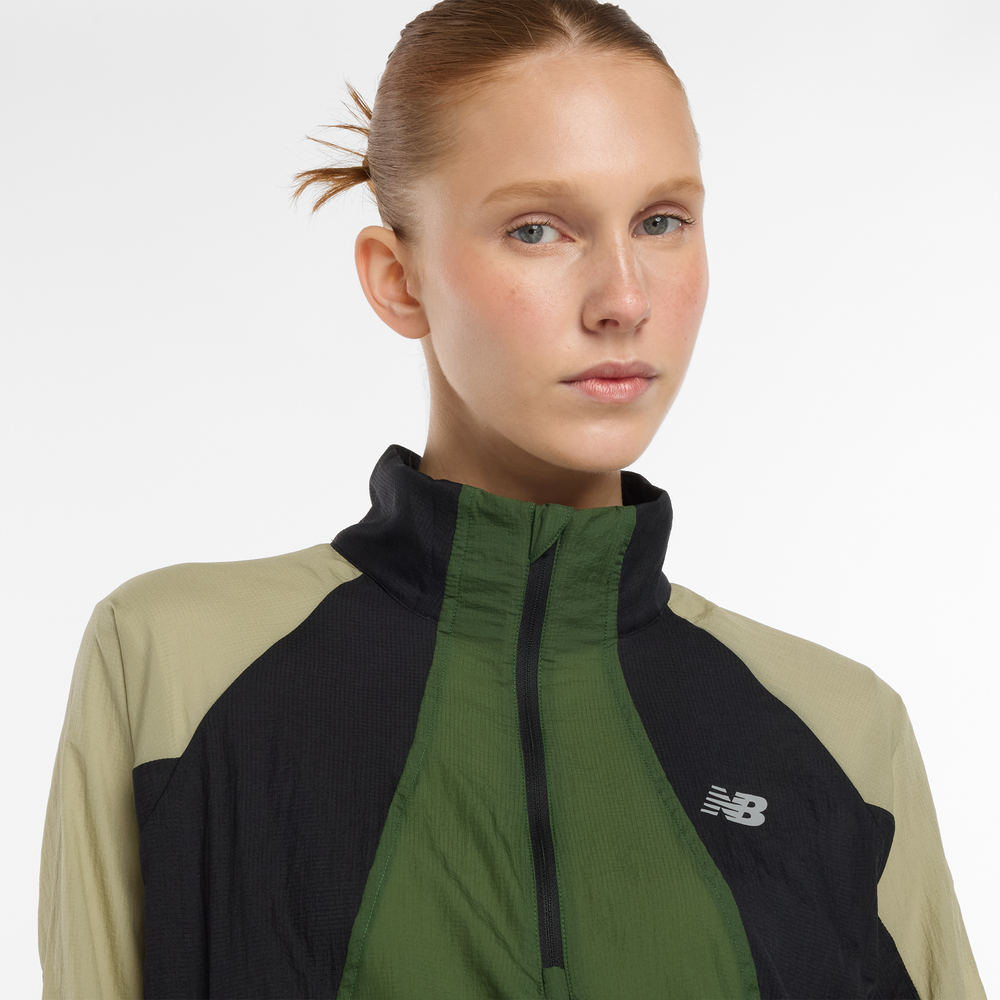Dámska bunda New Balance WO53206GAS – zelené