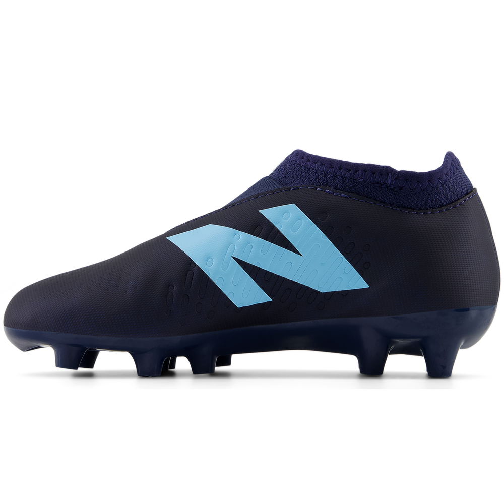 Futbalové topánky New Balance TEKELA V4+ MAGIQUEJNR FG SJT3FN45 – tmavomodrá