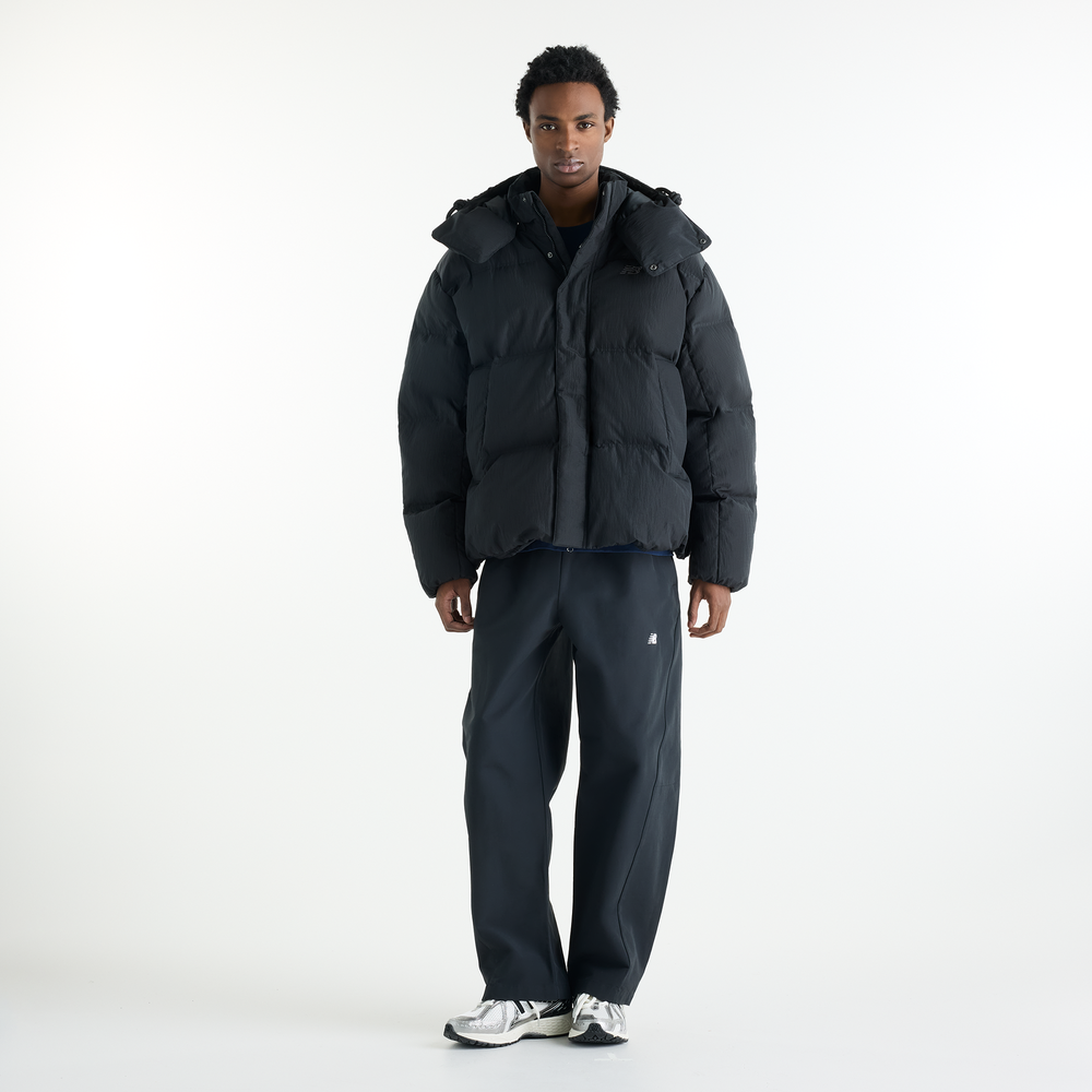 Pánska bunda New Balance Premium Puffer – čierné