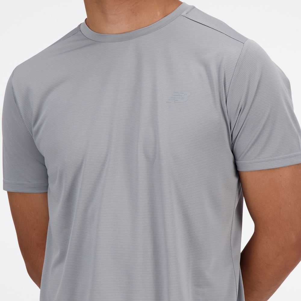 Pánske tričko New Balance MT41222YST – sivé