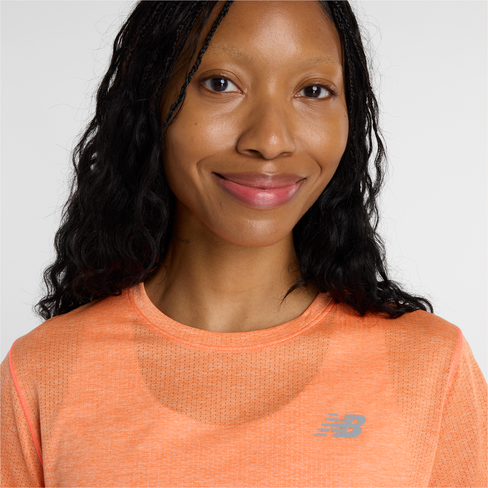 Dámske tričko New Balance WT41253AAE – oranžová