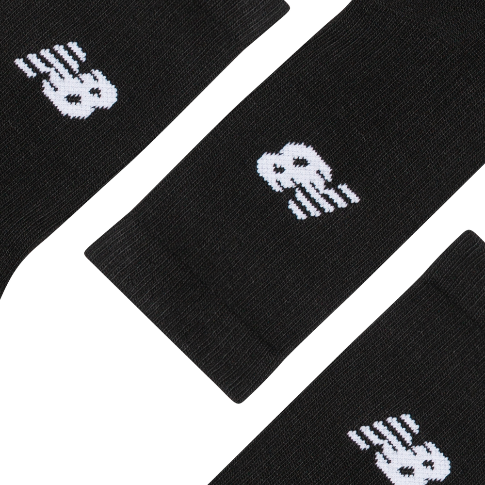 Detské ponožky New Balance LAS35136BK – čierné