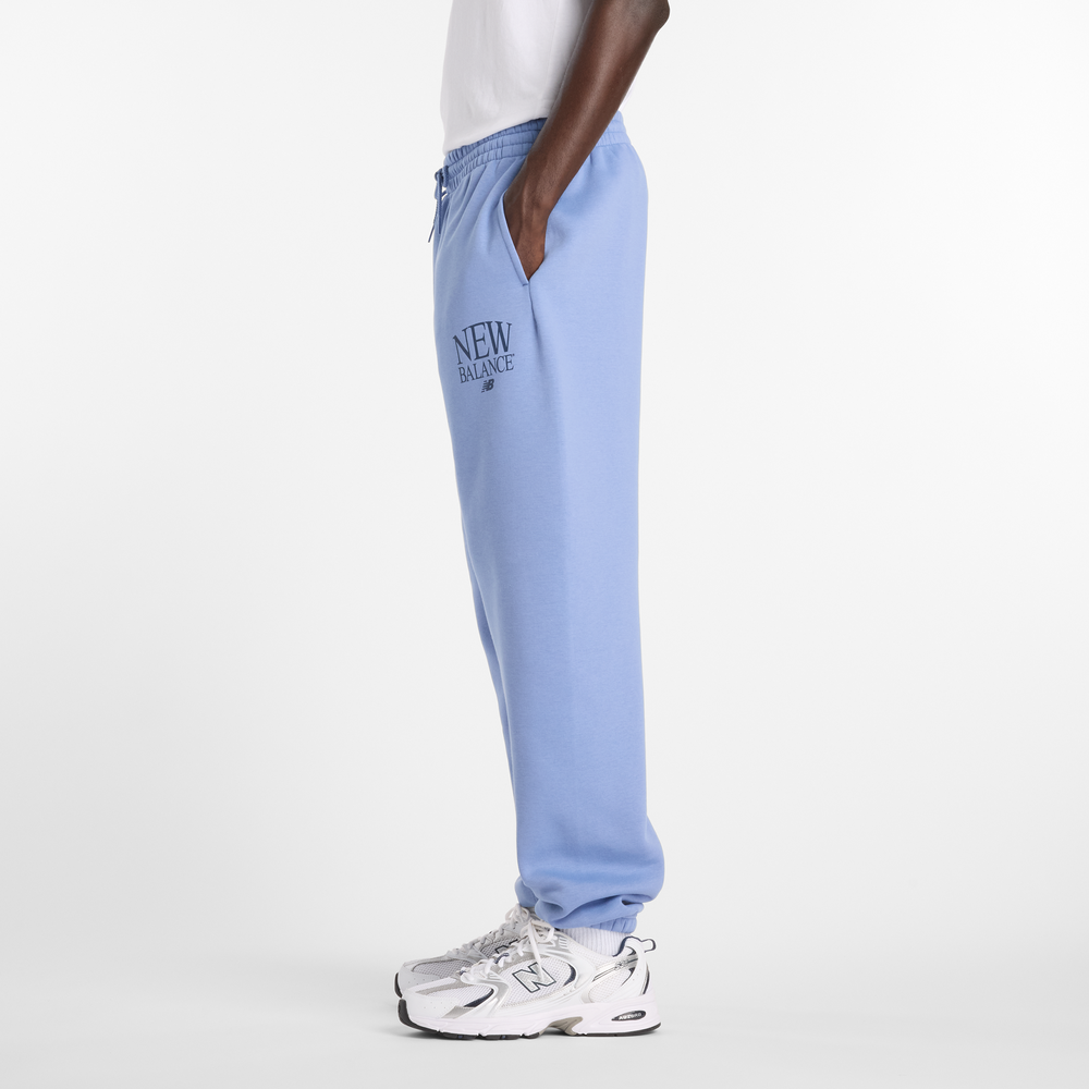 Pánske nohavice New Balance MB61E74AAA3 – modré