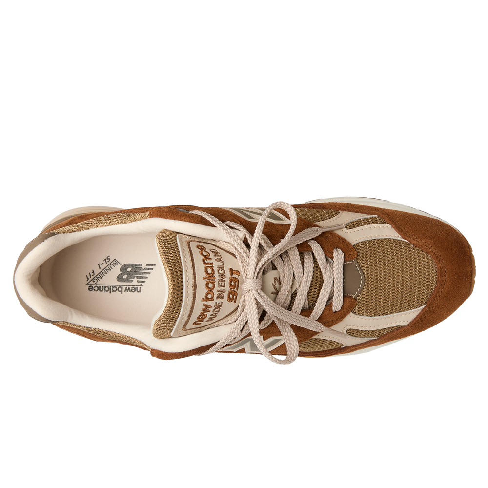 Unisex topánky New Balance U991GB2 – hnedá