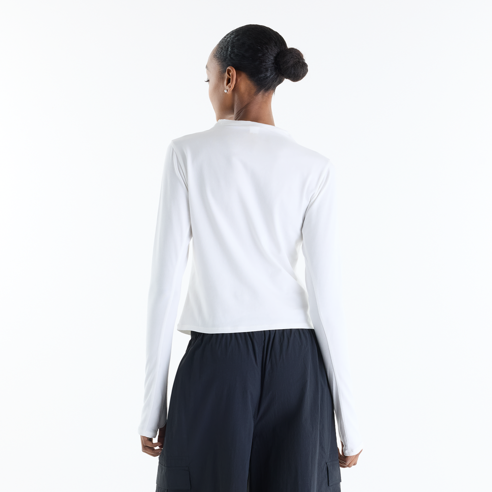 Dámske tričko New Balance Athletics Crafted – biele