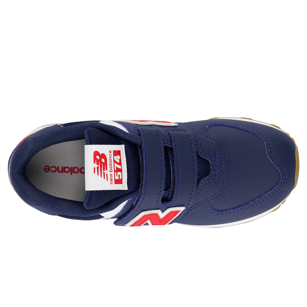 Detské topánky New Balance PV574NF – tmavomodrá
