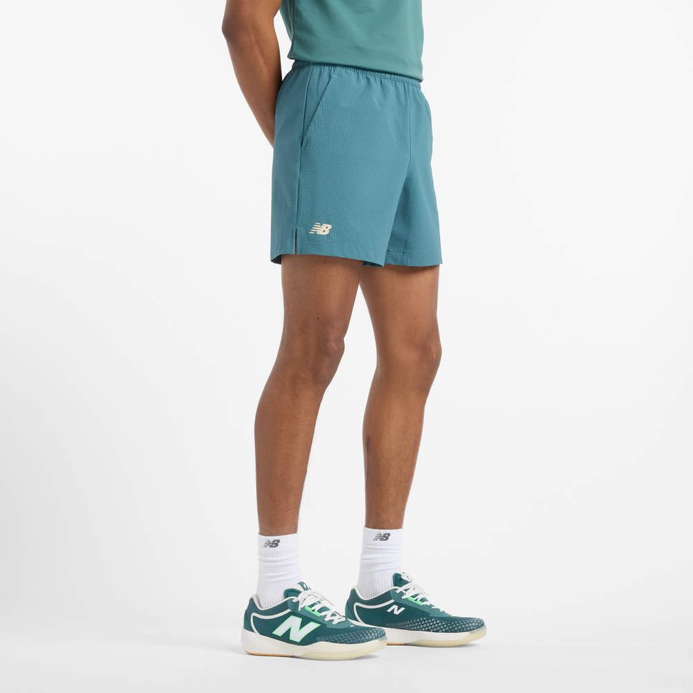Pánske šortky New Balance MS51402NUS  – modré
