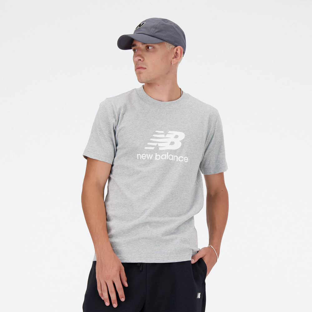 Pánske tričko New Balance MT41502AG – sivé