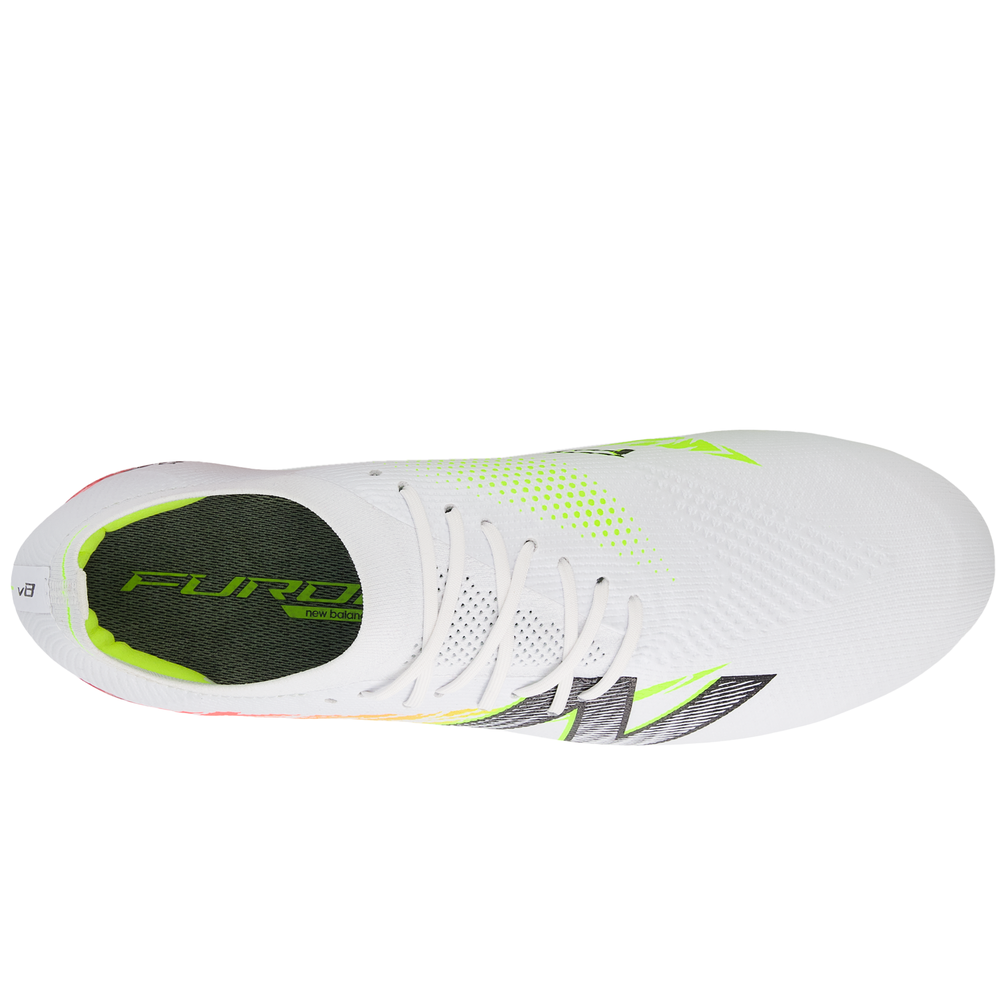 Pánske kopačky New Balance FURON ELITE FG V8 SF1FIB8 – biele