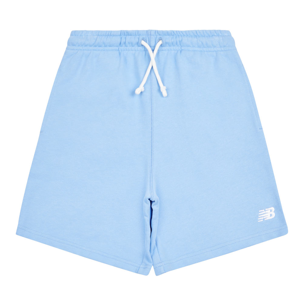 Detské šortky New Balance LAKB0008ELE – modré