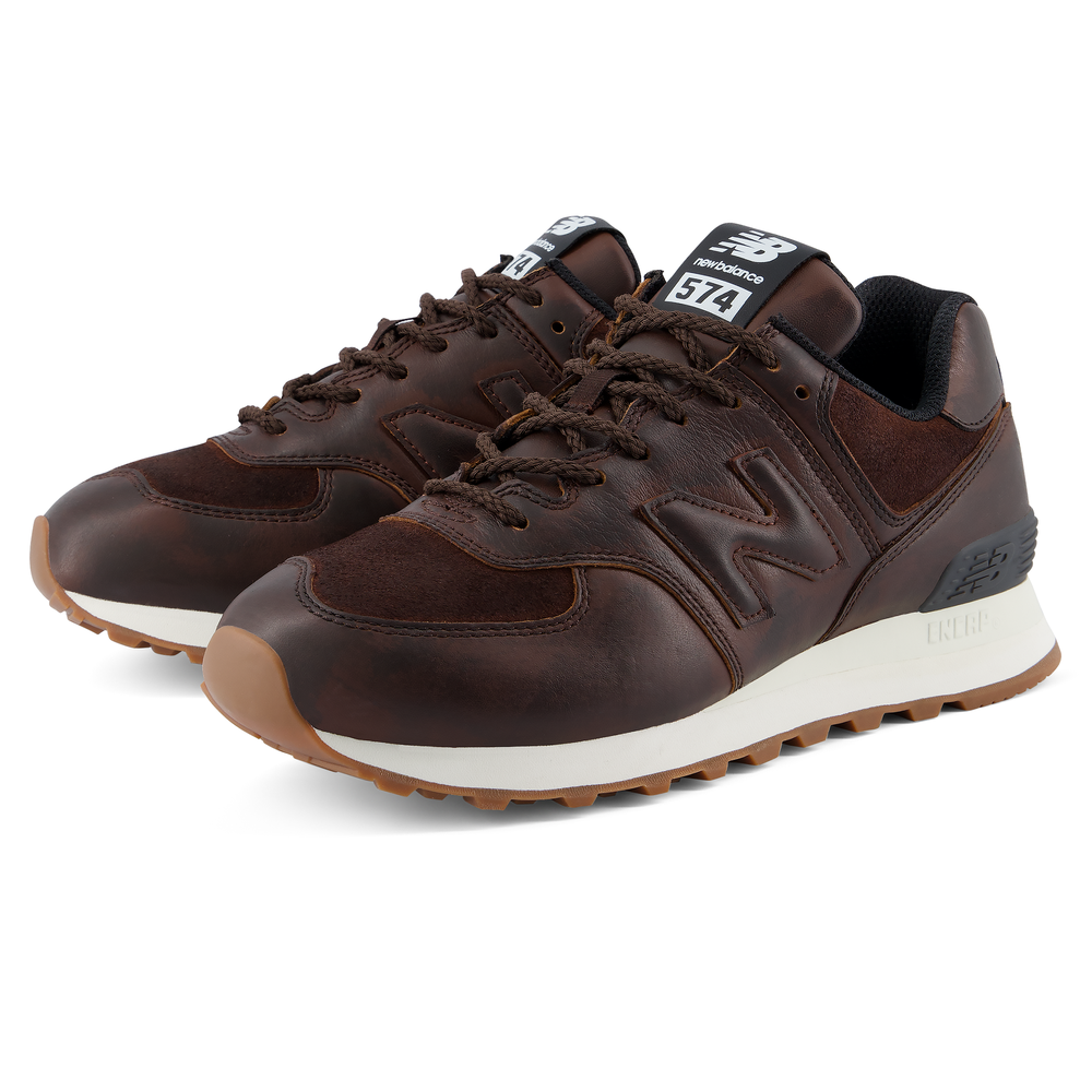 Dámske topánky New Balance W574HM – hnedá