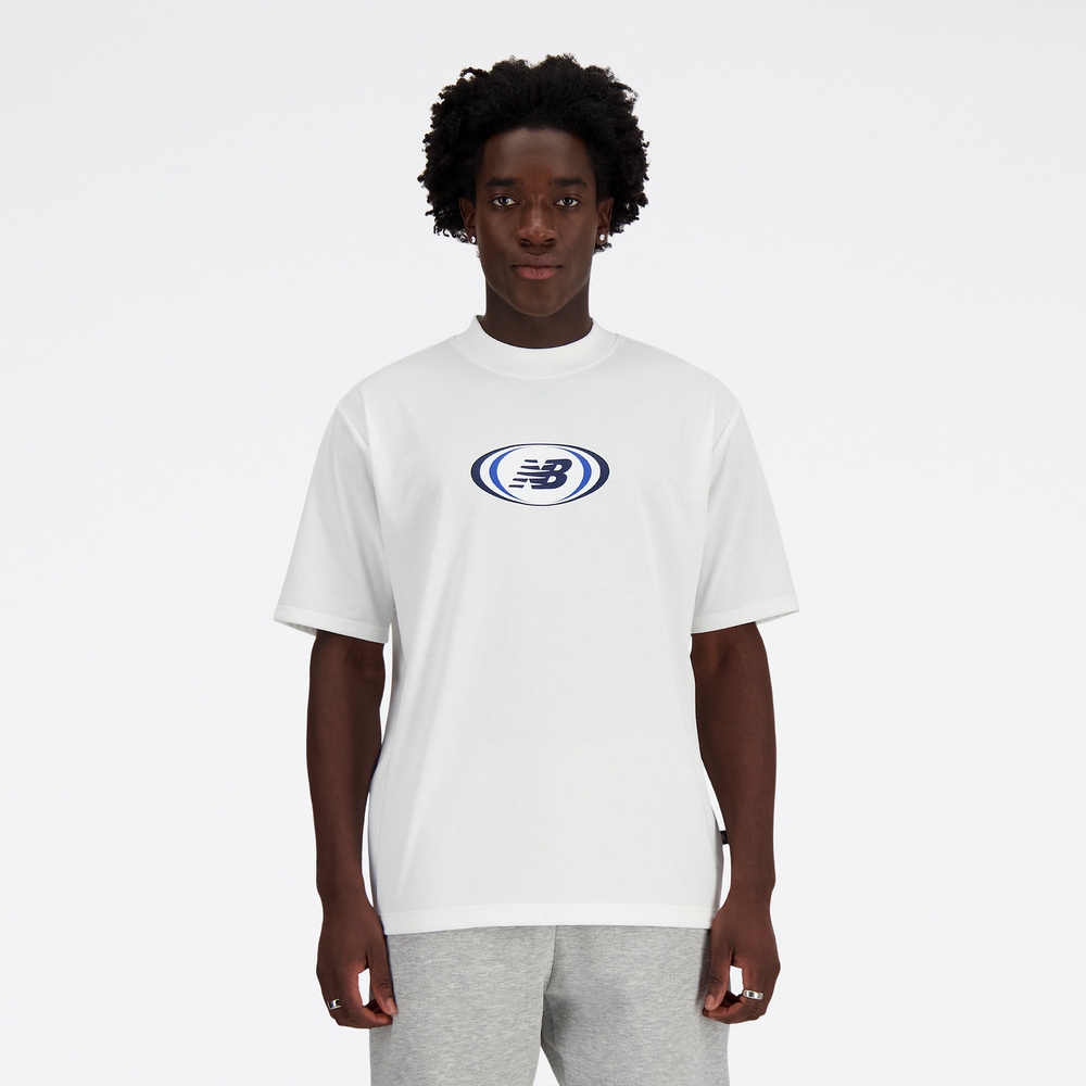 Pánske tričko New Balance MT41600WT – biele