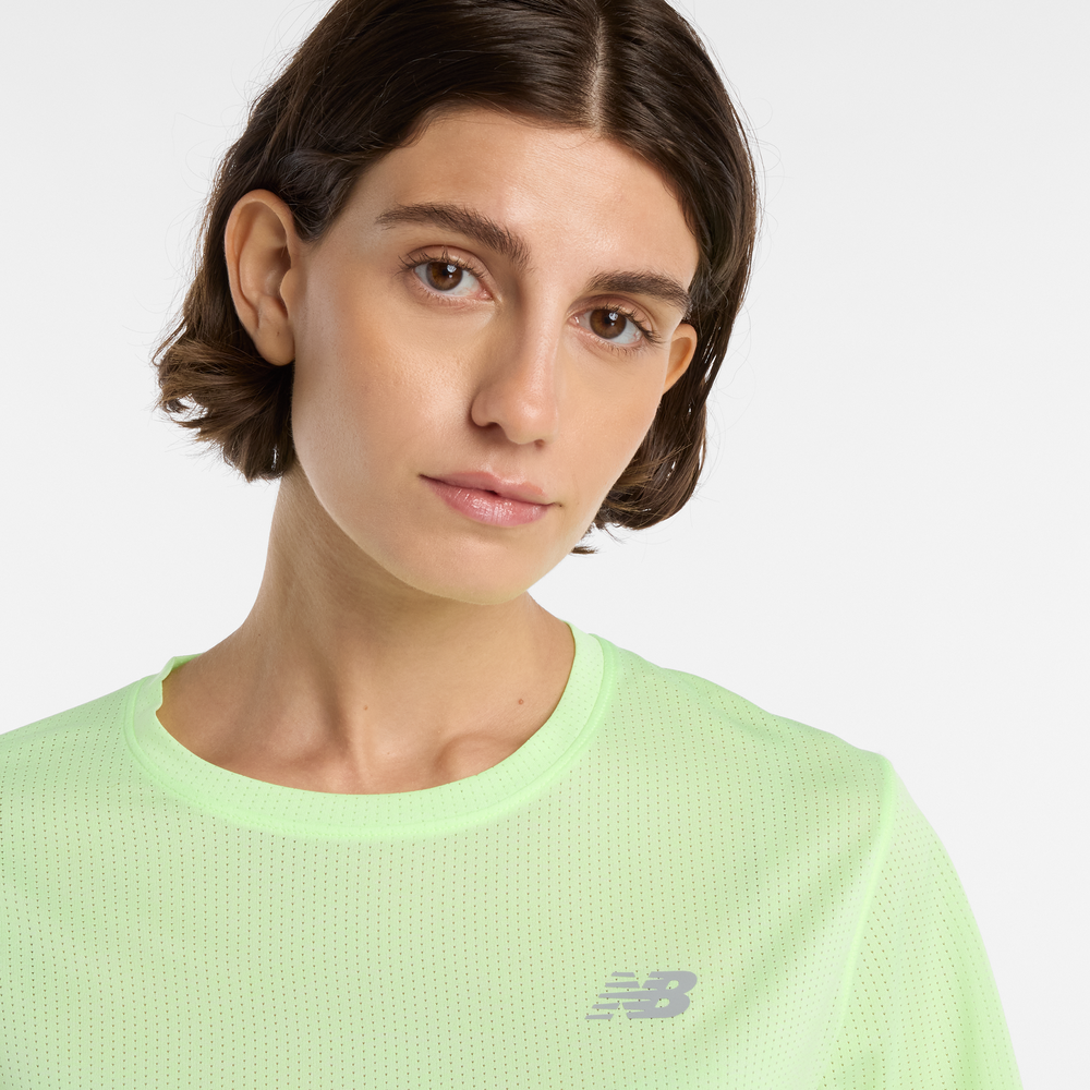 Dámske tričko New Balance WT41253AB3 – zelené