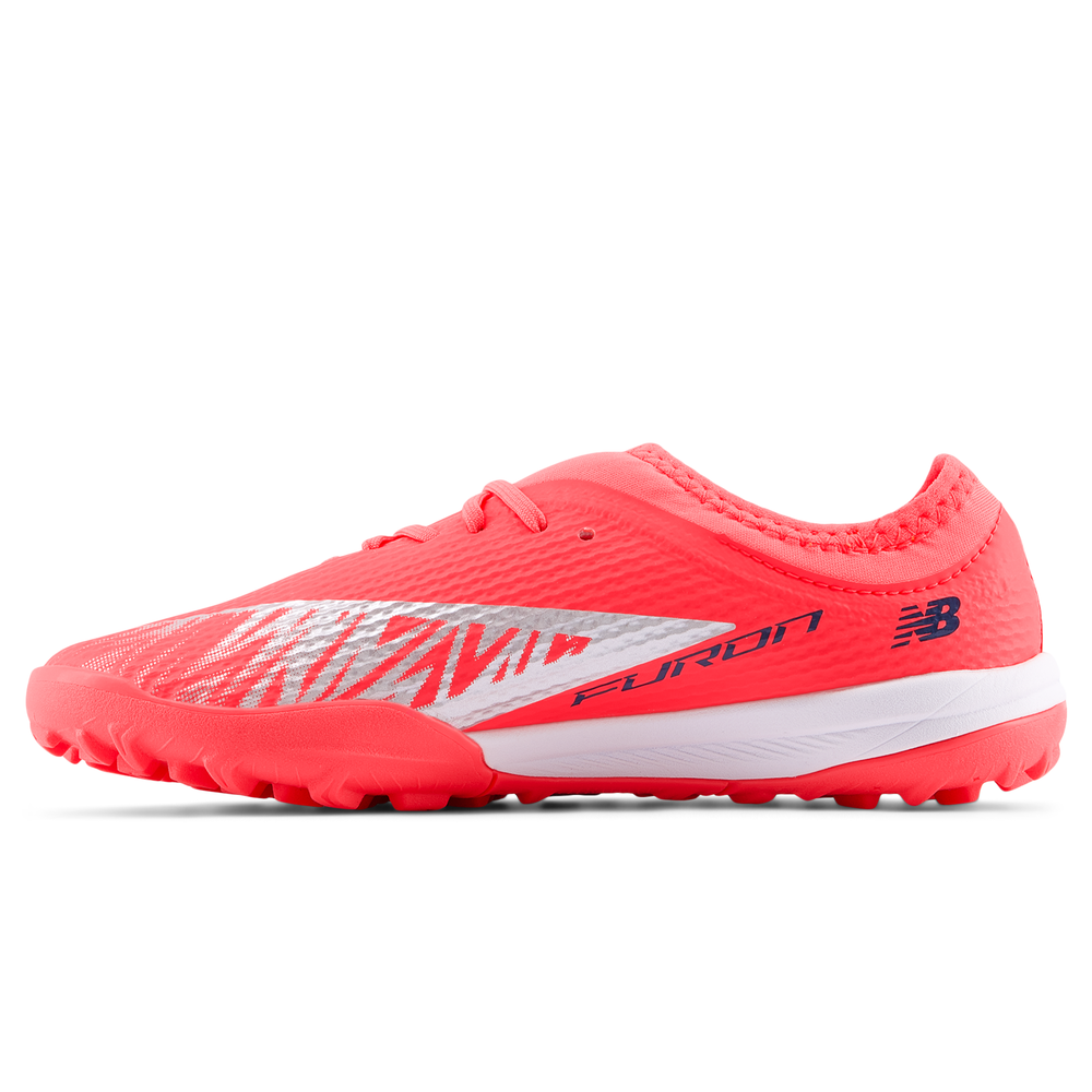 Detské turfy New Balance FURON TEAM JNR TF V8 SJF3TMP8 – červené