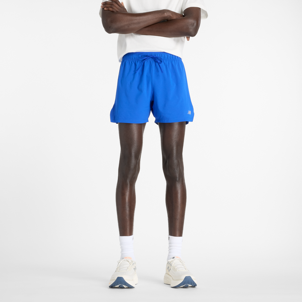 Pánske šortky New Balance MS41286BUM – modré