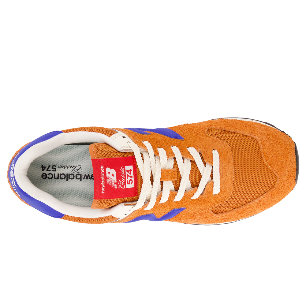 Pánske topánky New Balance U574BRD – oranžová
