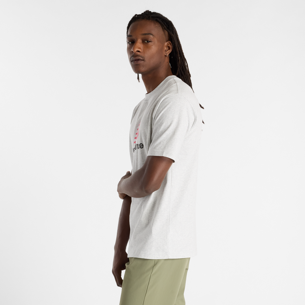 Pánske tričko New Balance MT51500AHH – sivé
