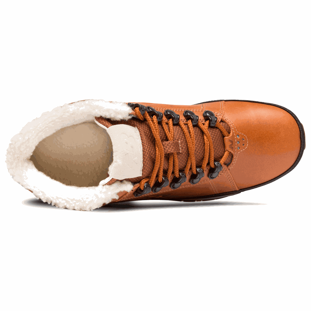Pánske zimné topánky New Balance H754LFT - hnedá