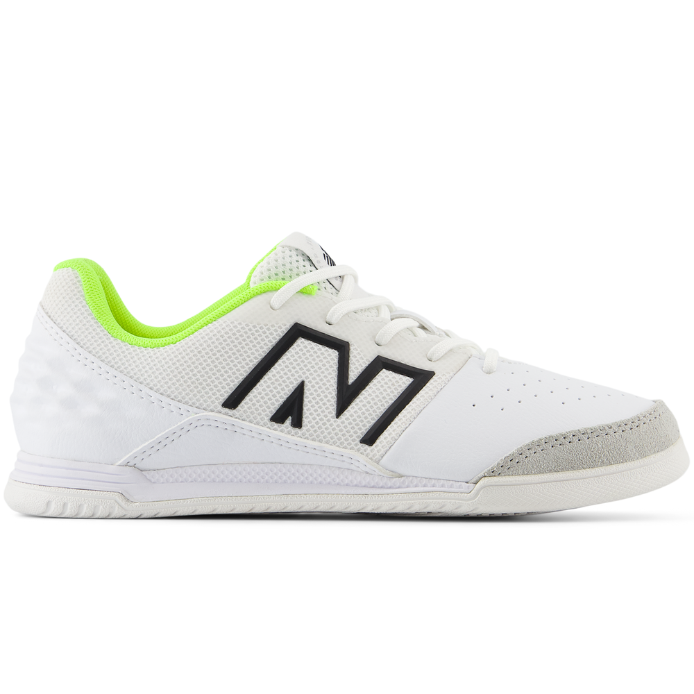 Detské halovky New Balance AUDAZO V6 COMMAND IN JNR SJA2IWH6 – biele