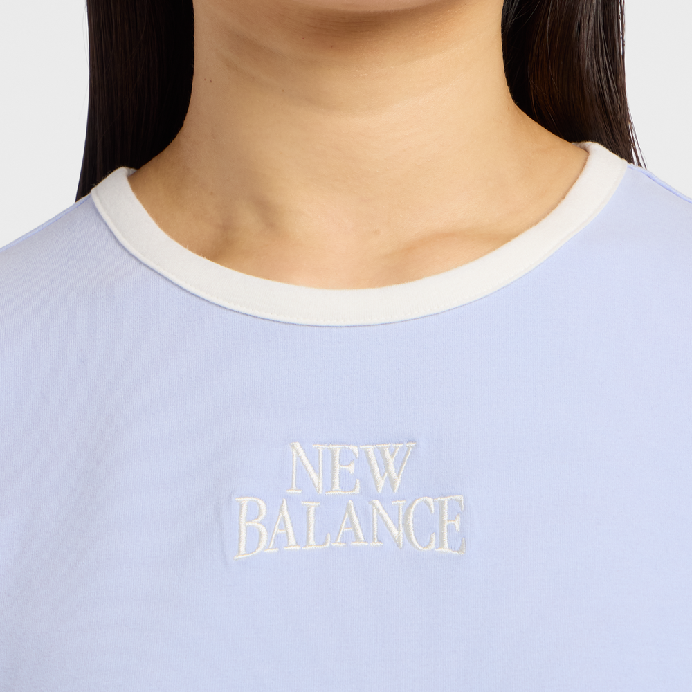 Dámske tričko New Balance WT61Y33QDYK – fialové