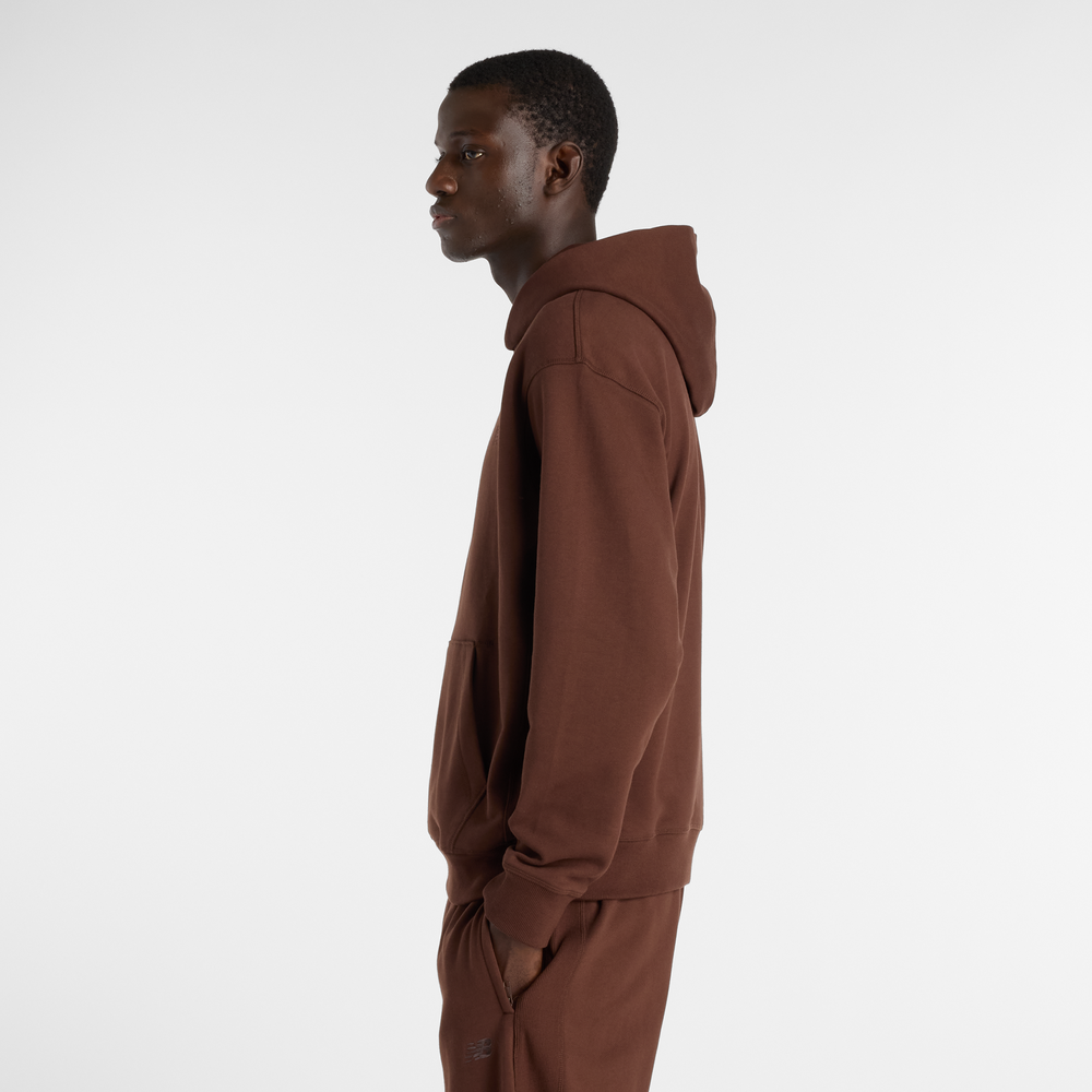 Pánska bunda New Balance MT41534ABJ – hnedá