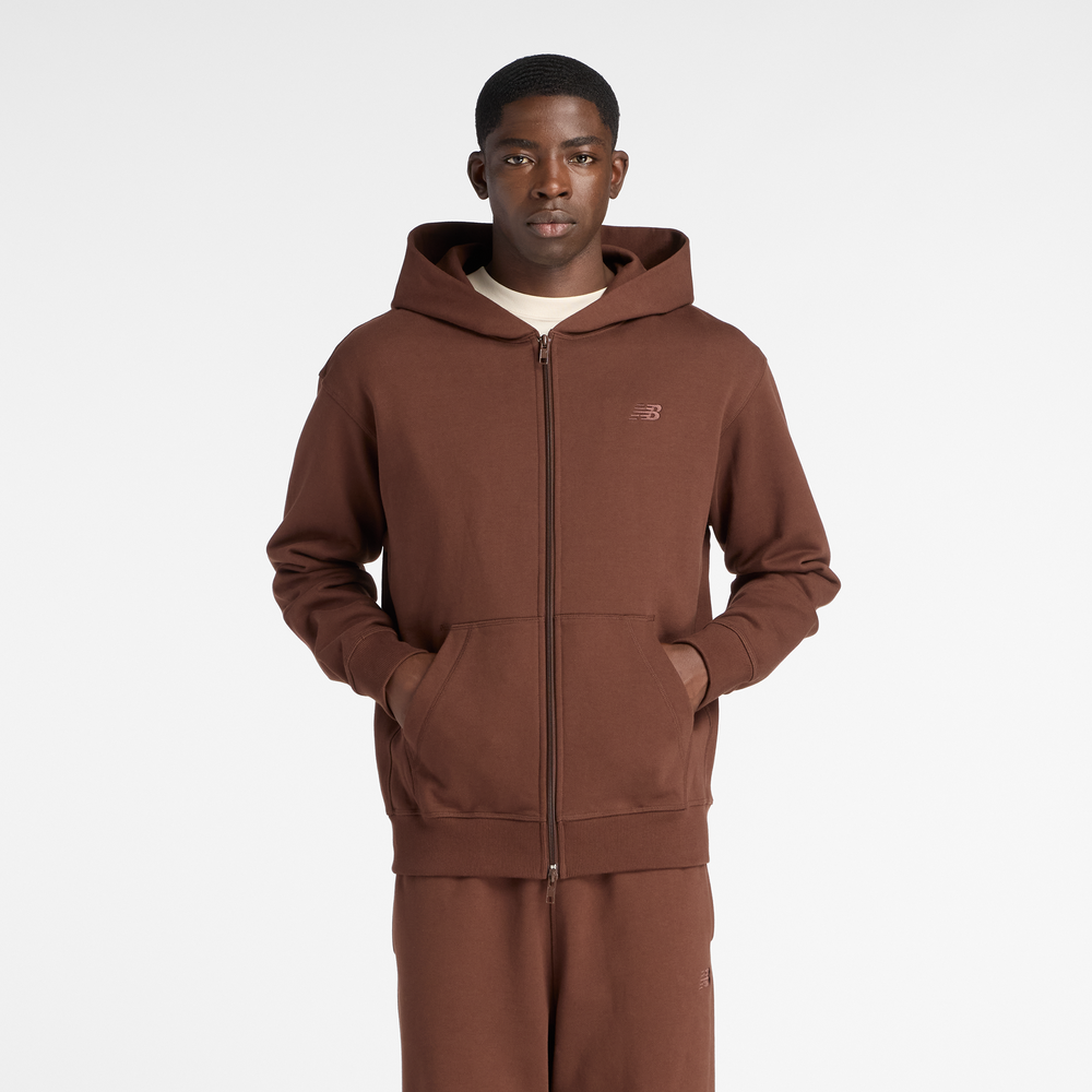 Pánska bunda New Balance MJ53506ABJ – hnedá