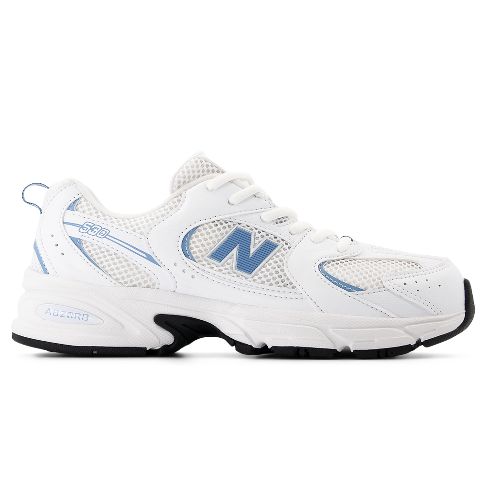 Detské topánky New Balance GR530CJ – biele