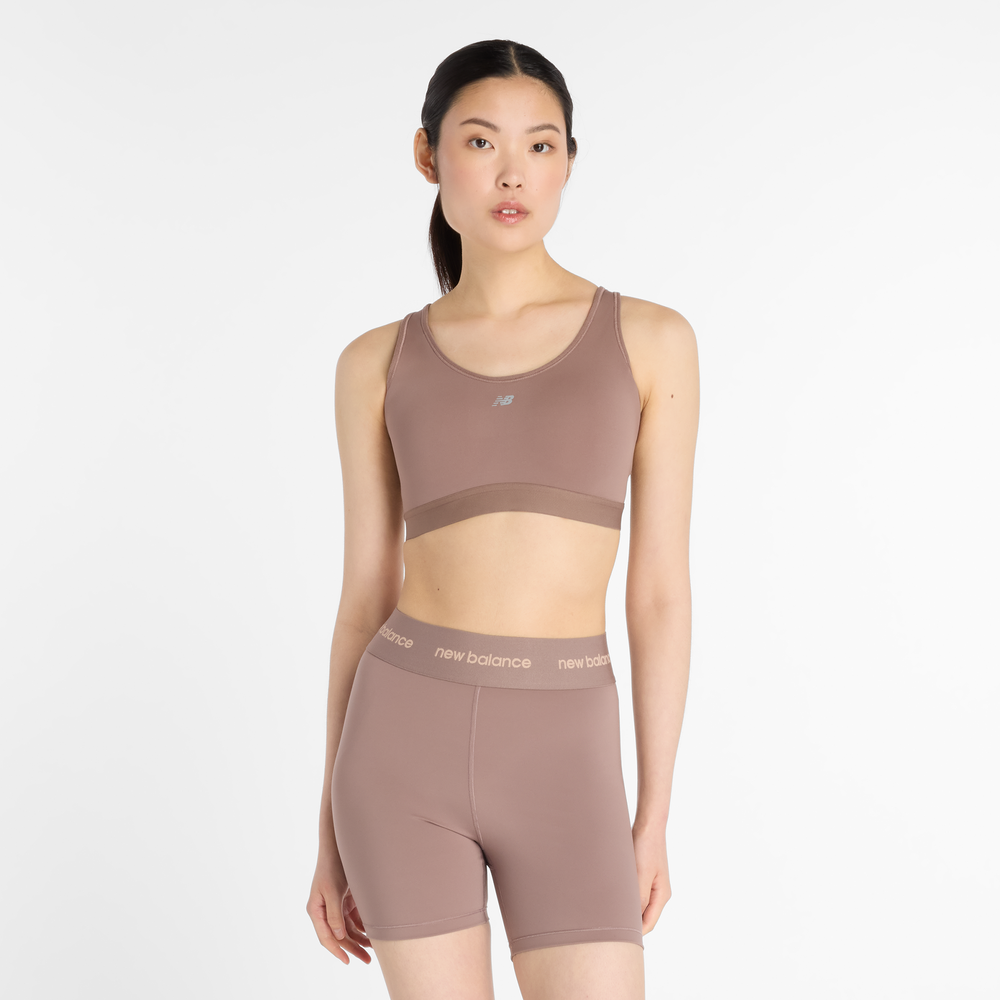 Športová podprsenka New Balance WB51032EAS – béžové