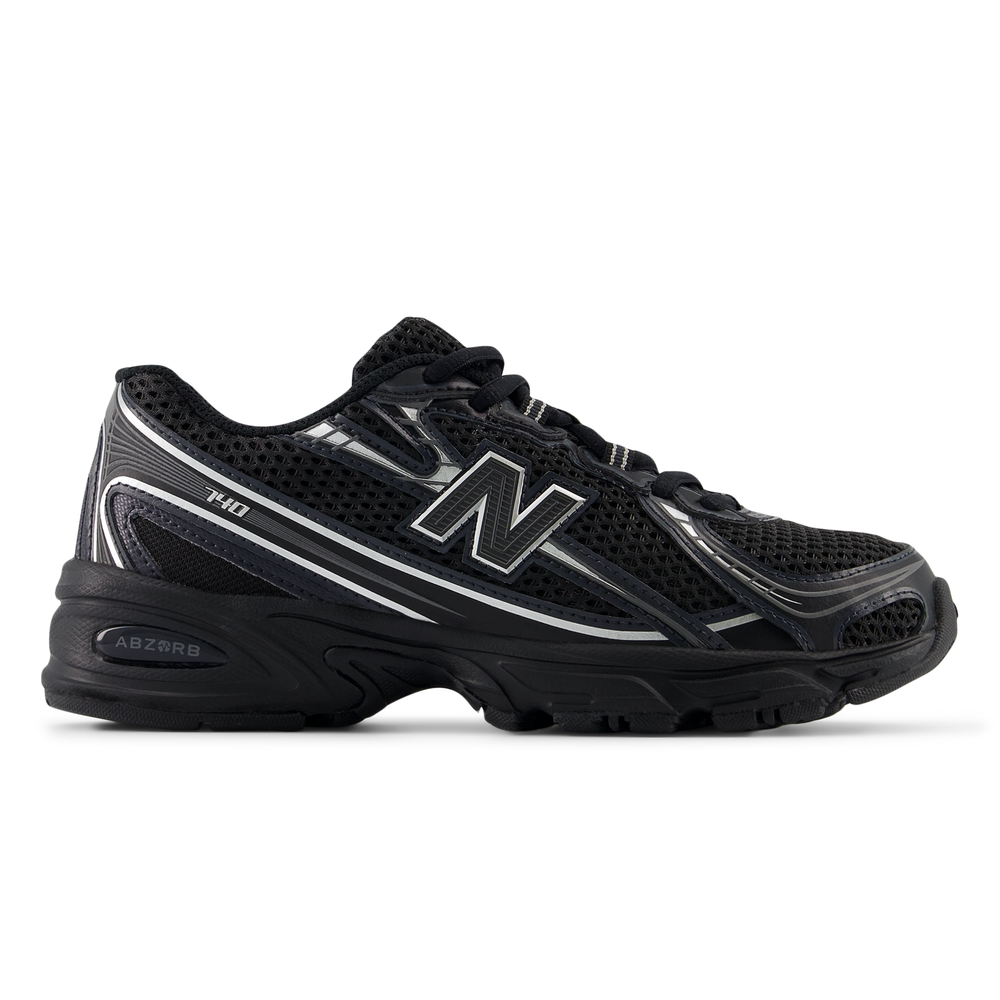 Detské topánky New Balance GR740BM – čierné