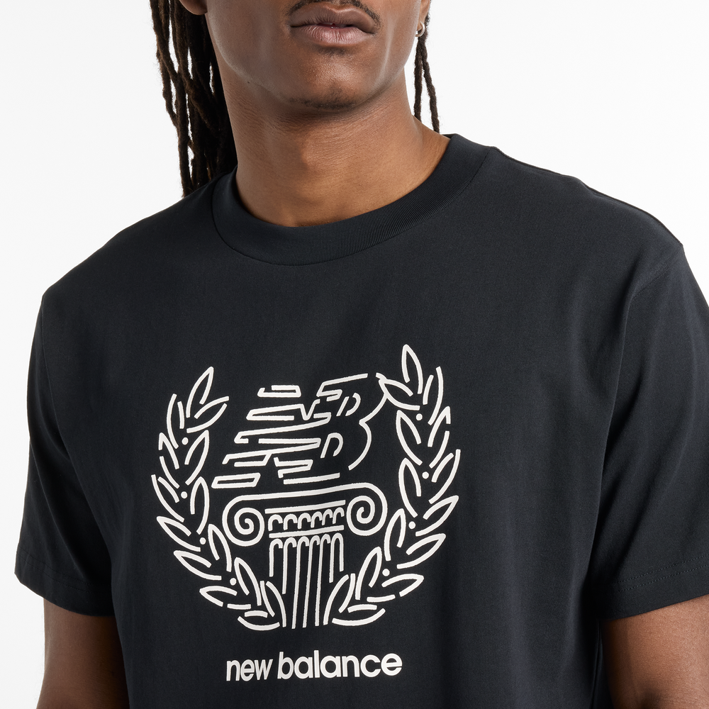 Pánske tričko New Balance MT51974BK – čierné