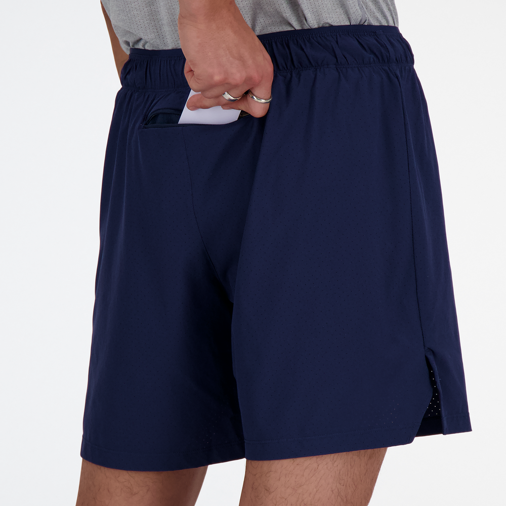 Pánske šortky New Balance MS41283NNY – tmavomodrá