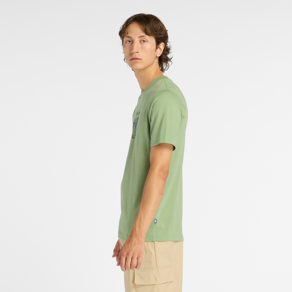 Pánske tričko New Balance MT61778SAAR – zelené