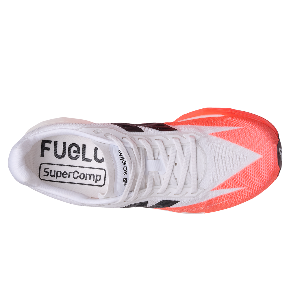 Dámske topánky New Balance FuelCell SC Elite V5 WRCELLR5 – oranžová